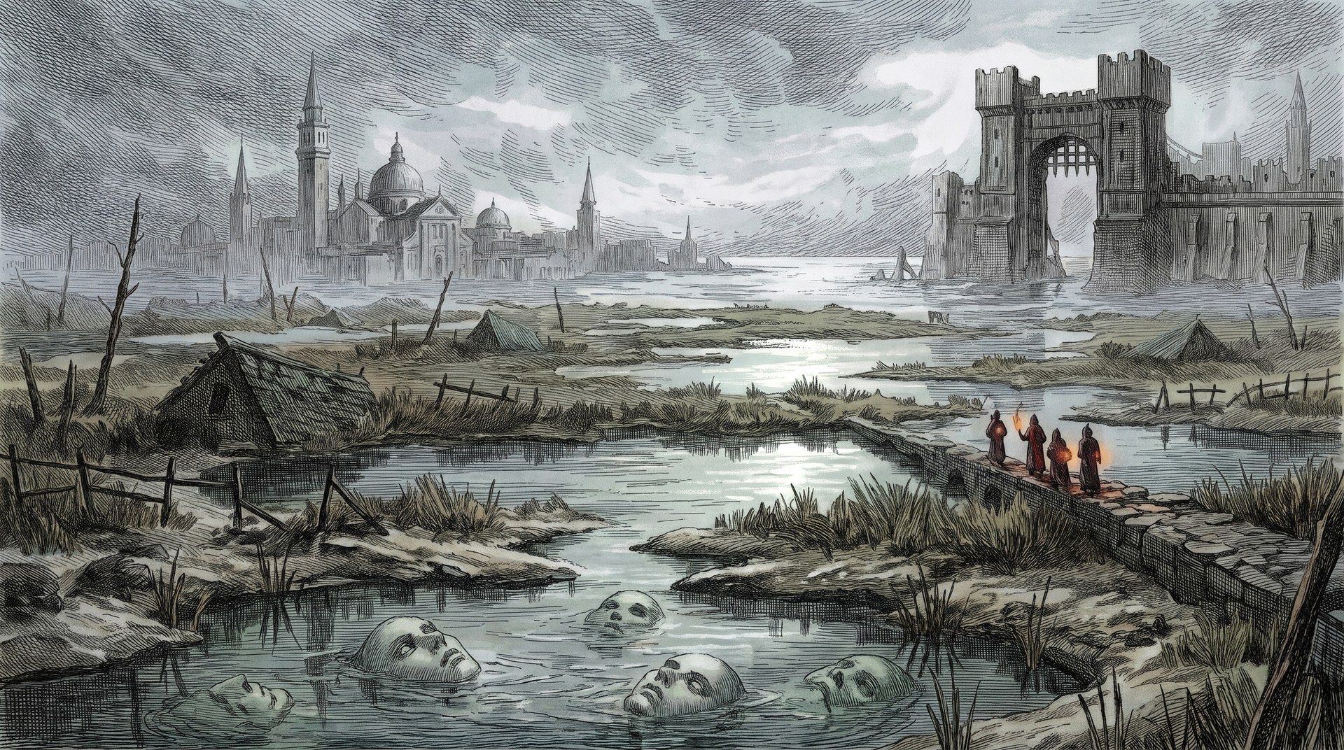 Why is the drowned king's floor still dry?