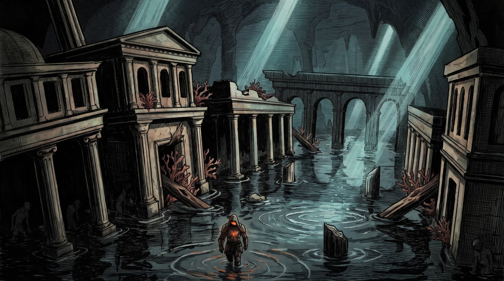 The Sunken Reach at low water